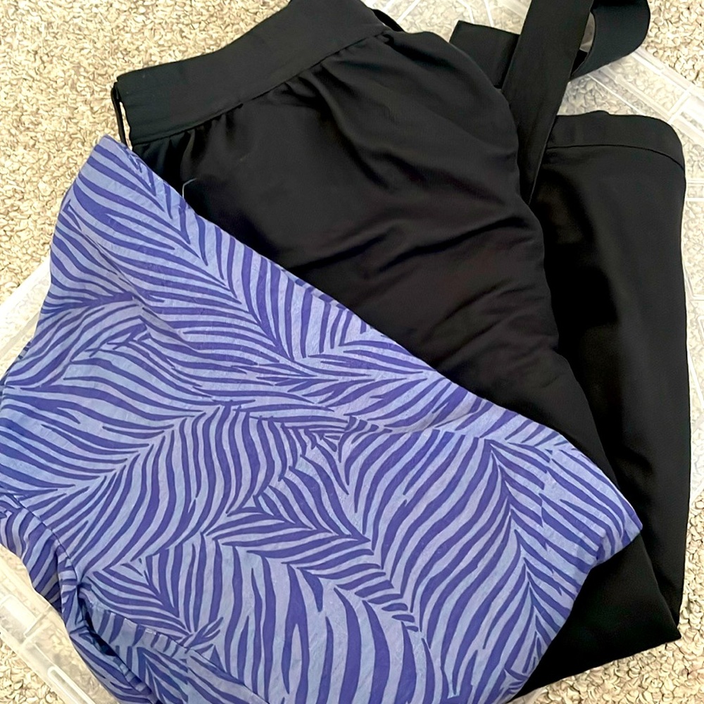 M Honeydew Jumpsuit + Uniqlo Skirt